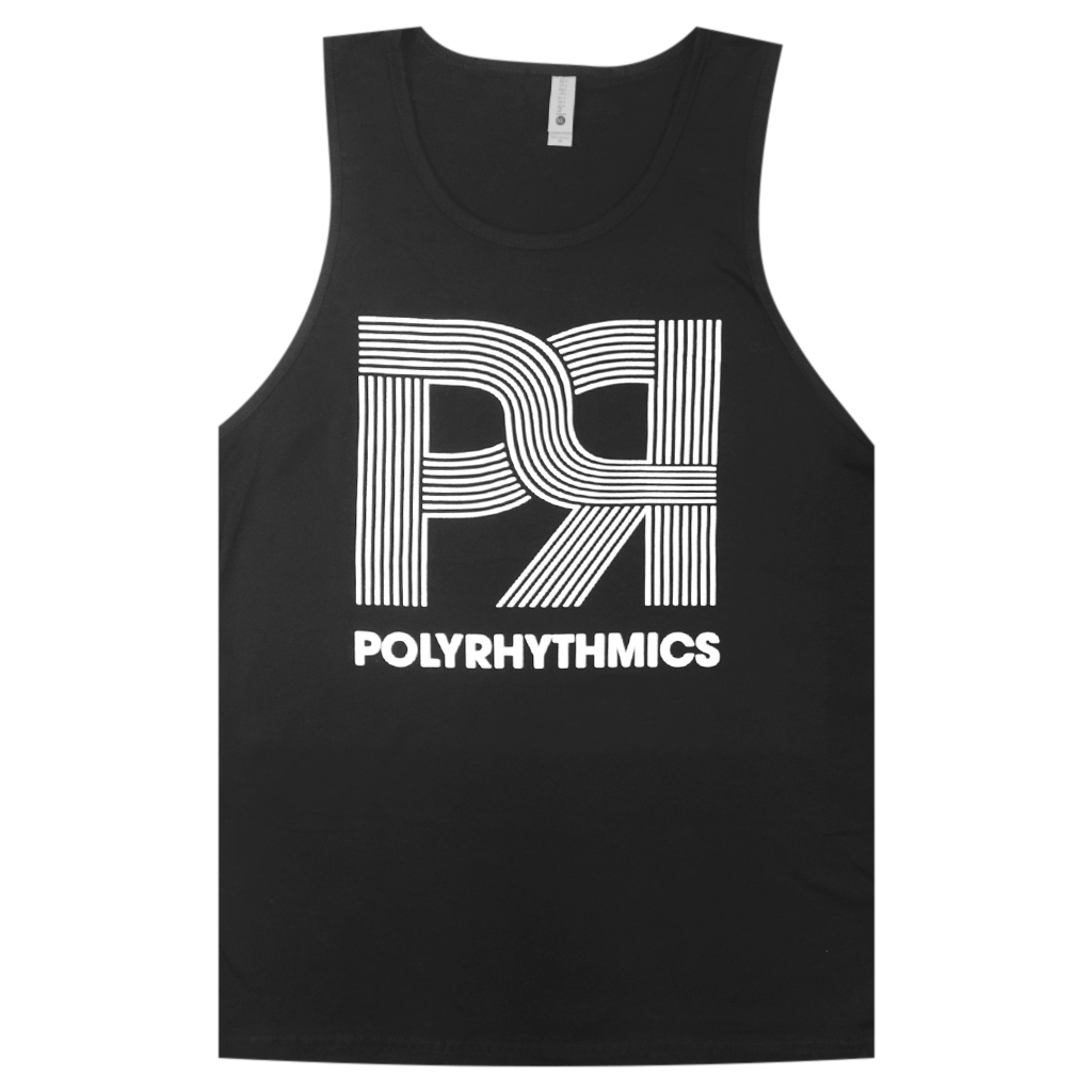 Polyrhythmics Go Two Black Tank Top 5299