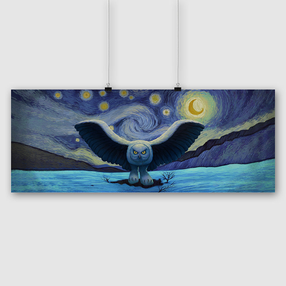 Rush: Fly By Starry Night Print (Limited to 50)