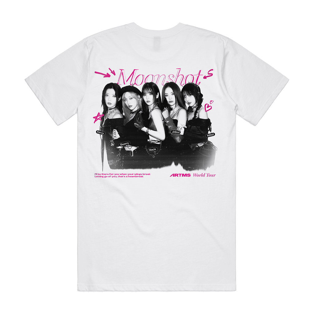 Moonshot Tour T-Shirt ARTMS ver. (white)