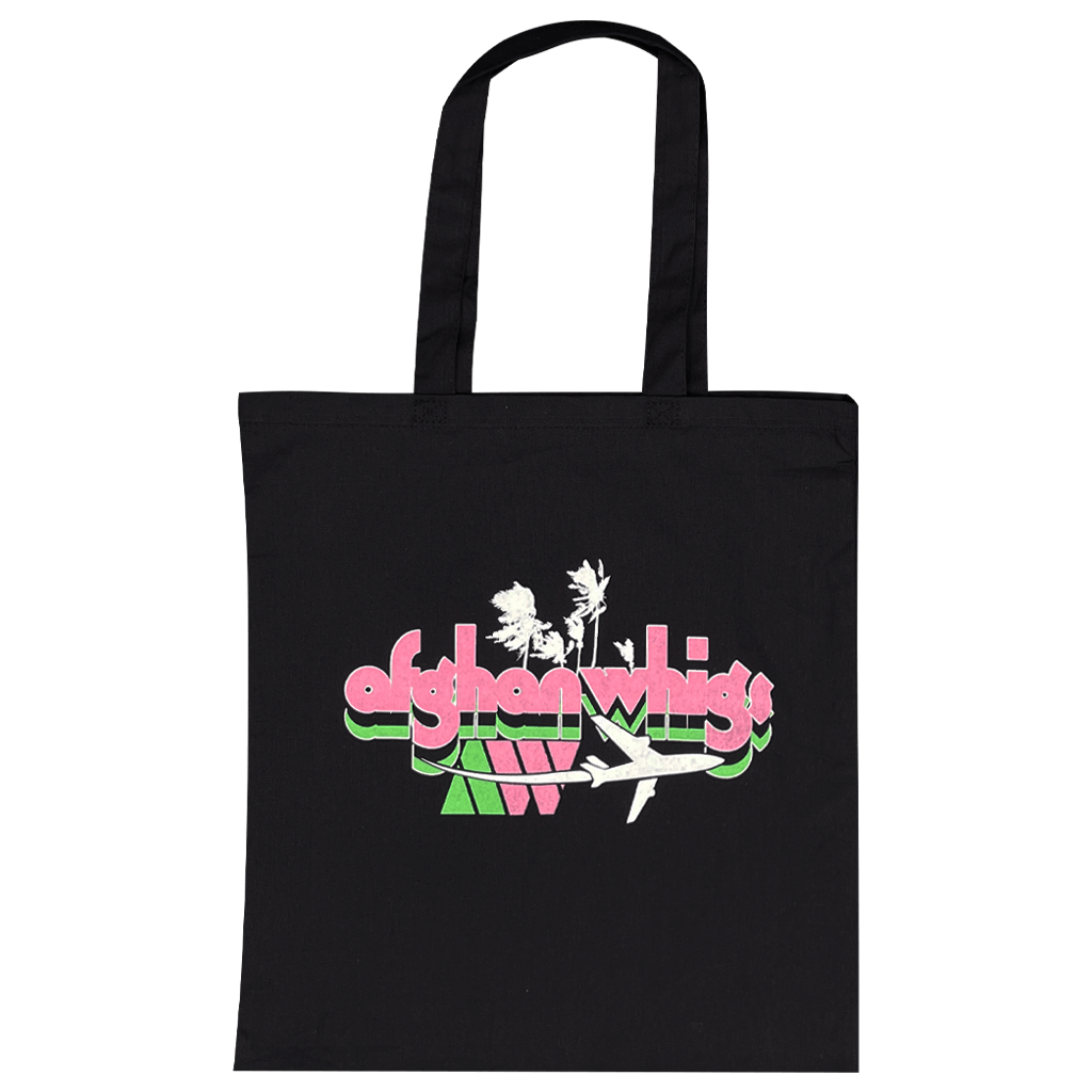 Airplane Black Tote Bag