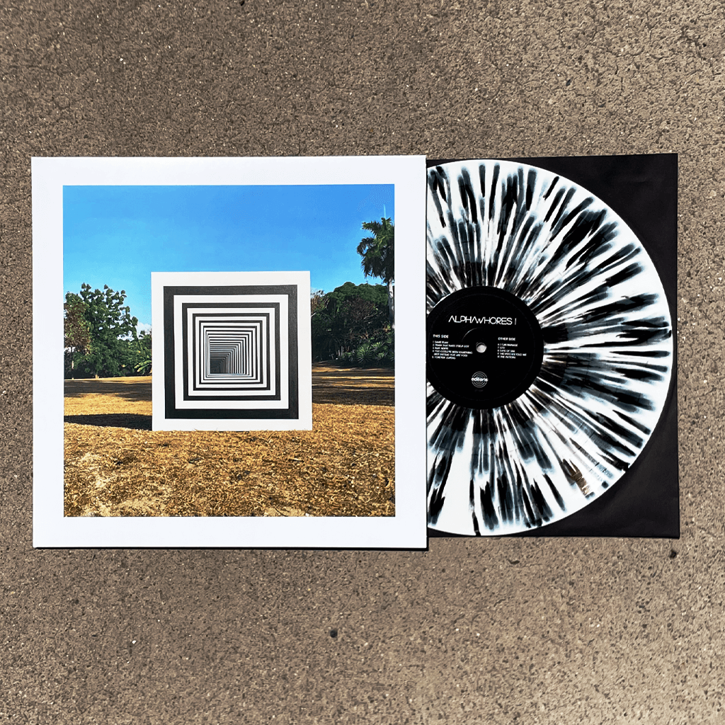 I - 12" White / Black Splatter Vinyl