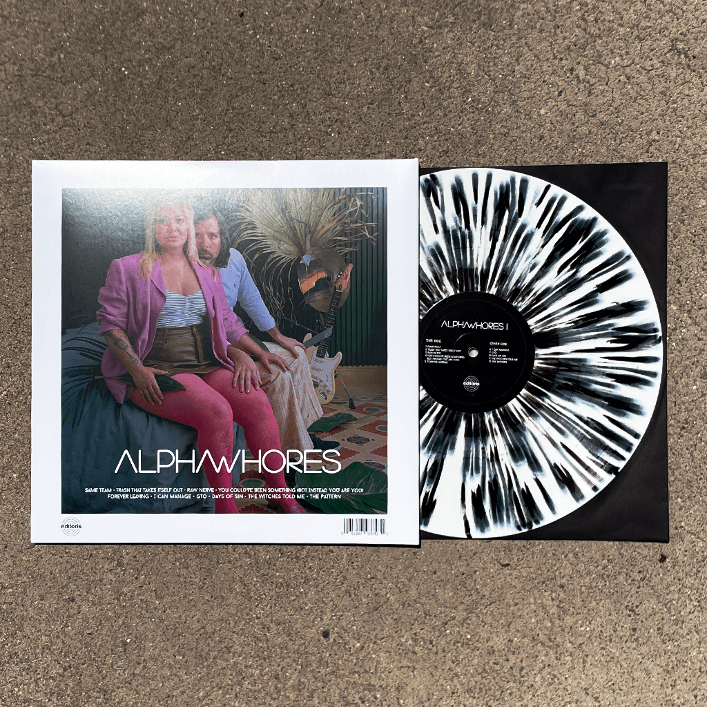 I - 12" White / Black Splatter Vinyl