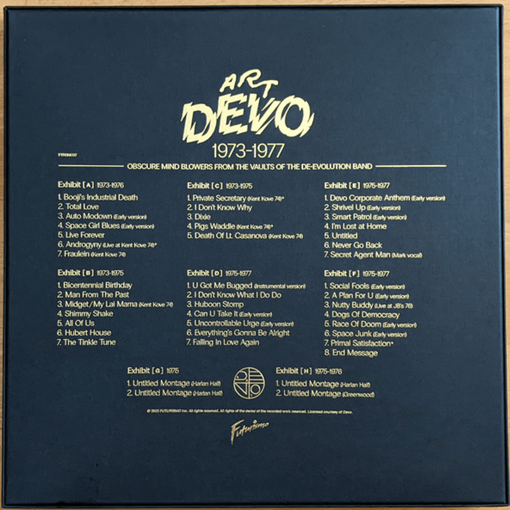 Art Devo 1973-1977 Box Set - Nuclear Rubber Vinyl