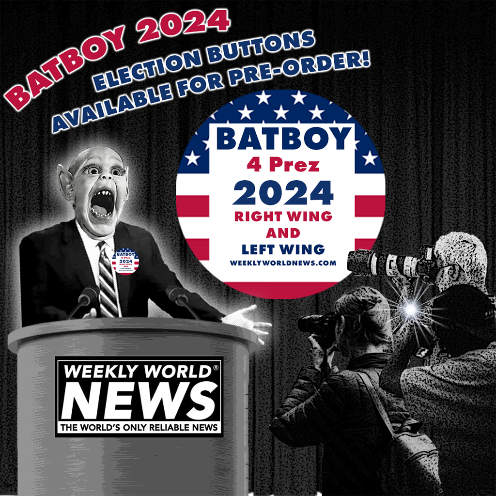 Bat Boy 4 Prez 2024 Button