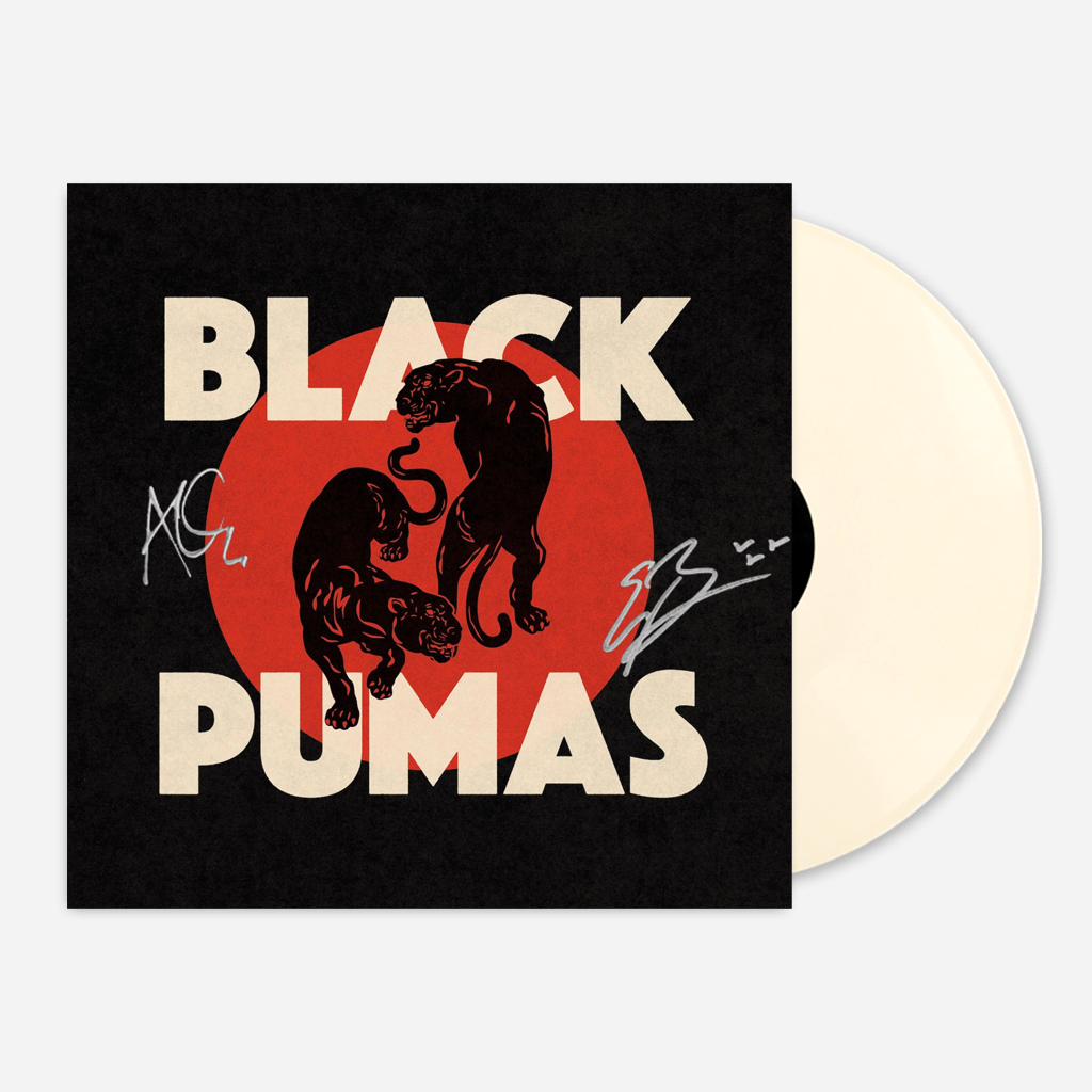 Signed Black Pumas Cream Vinyl