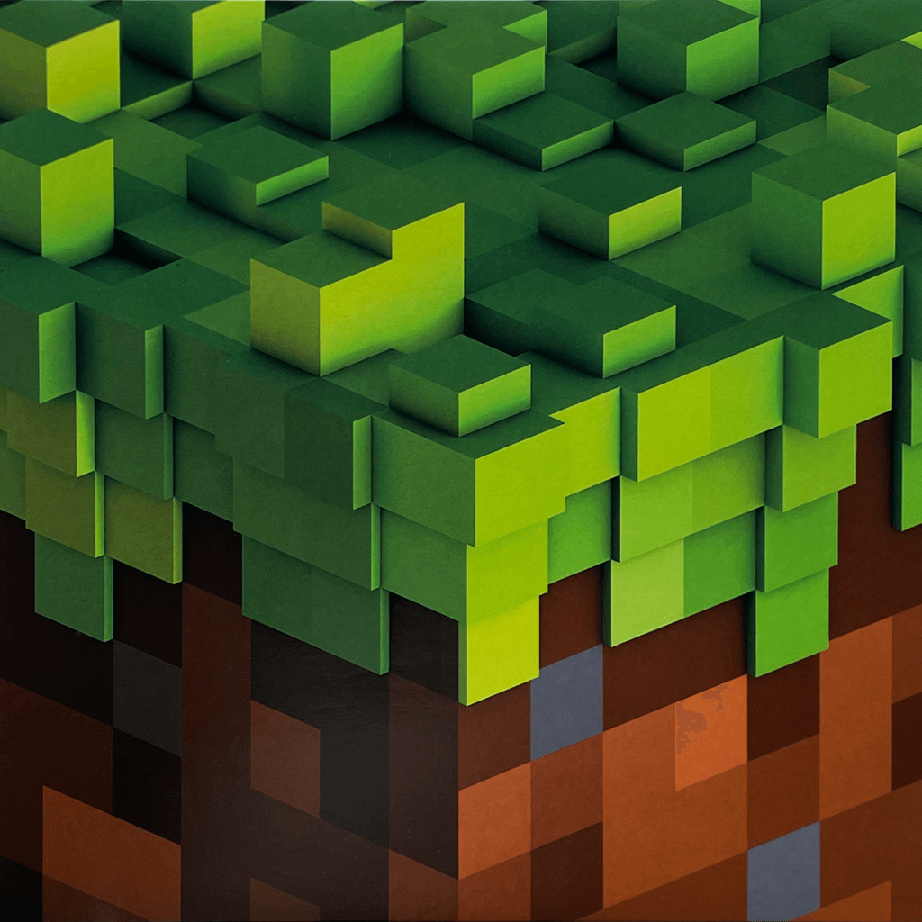 Minecraft Volume Alpha - 12" Earth Confetti Vinyl