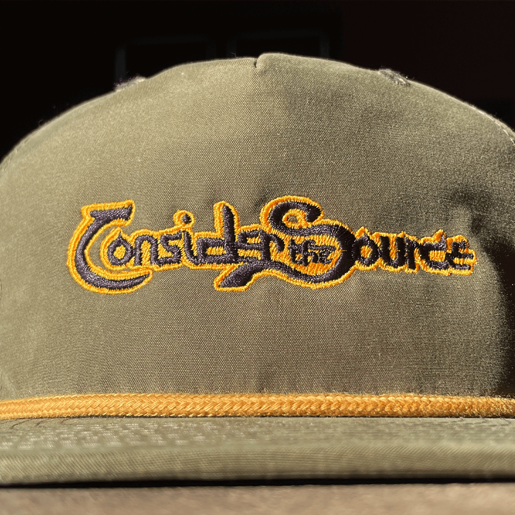 Olive Classic Logo Snapback Hat