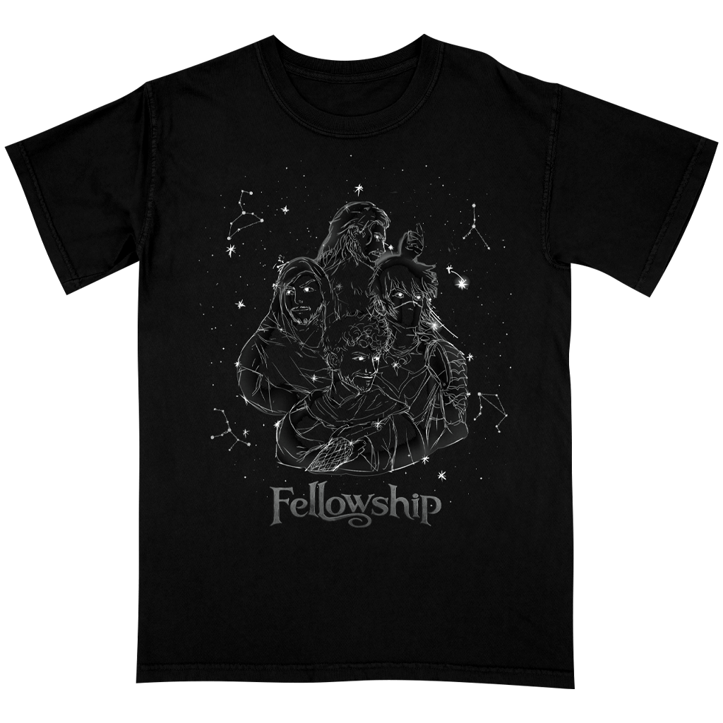 Constellations Black T-Shirt