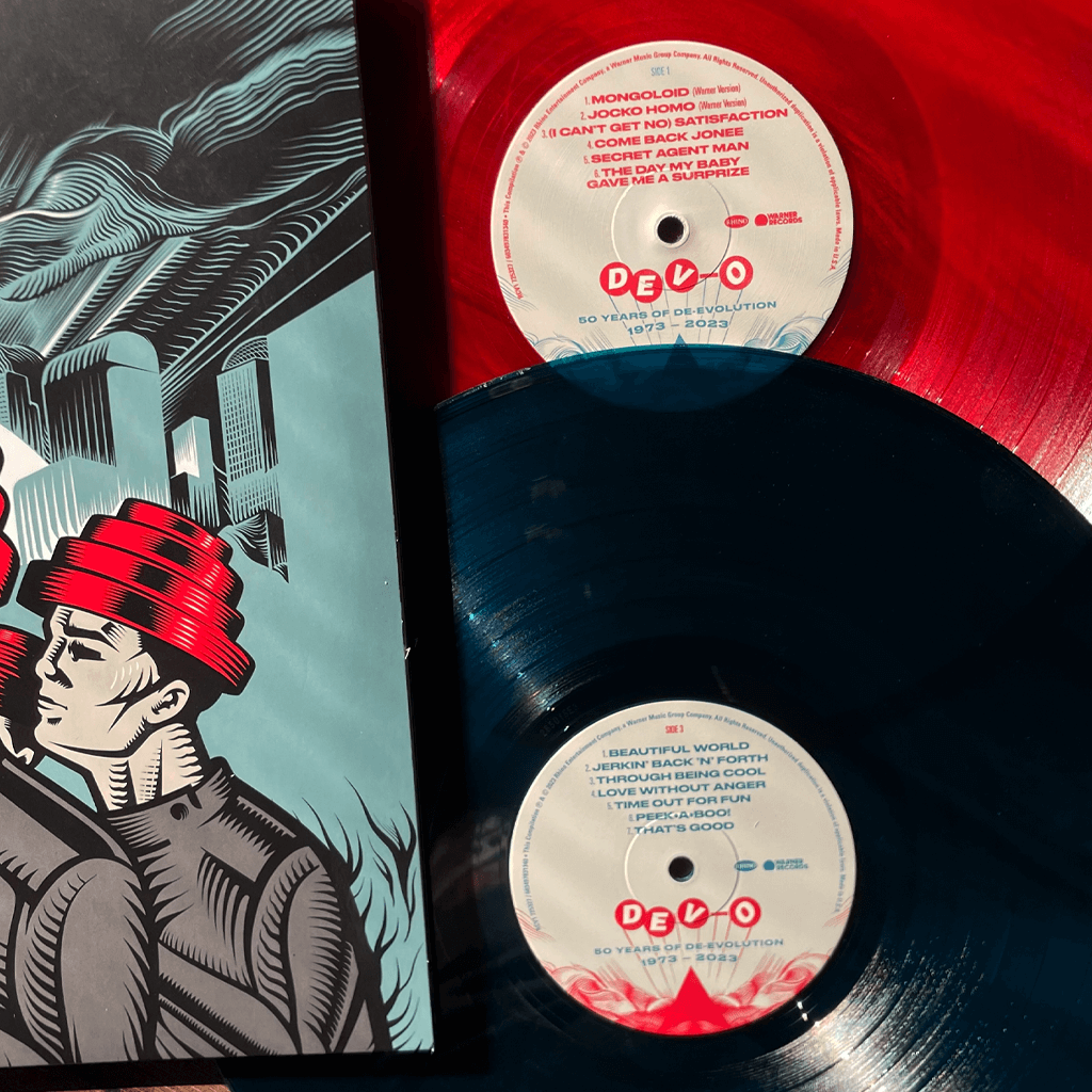 50 Years of De-Evolution - 12" Blue and Red Vinyl