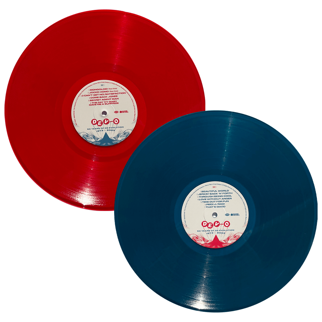 50 Years of De-Evolution - 12" Blue and Red Vinyl