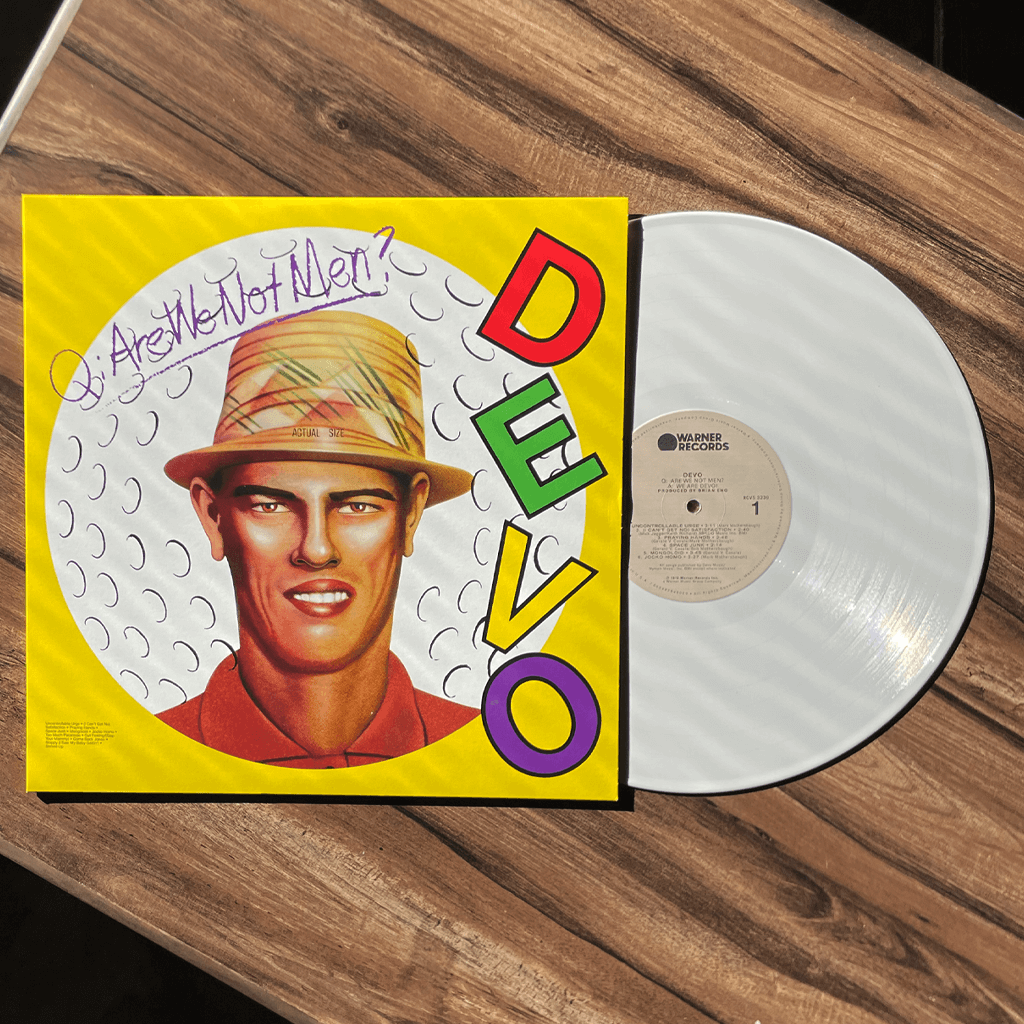 Q: Are We Not Men? A: We Are Devo! - 12" White Vinyl