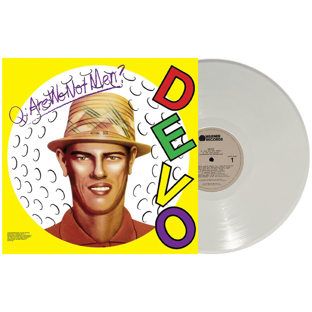 Q: Are We Not Men? A: We Are Devo! - 12" White Vinyl