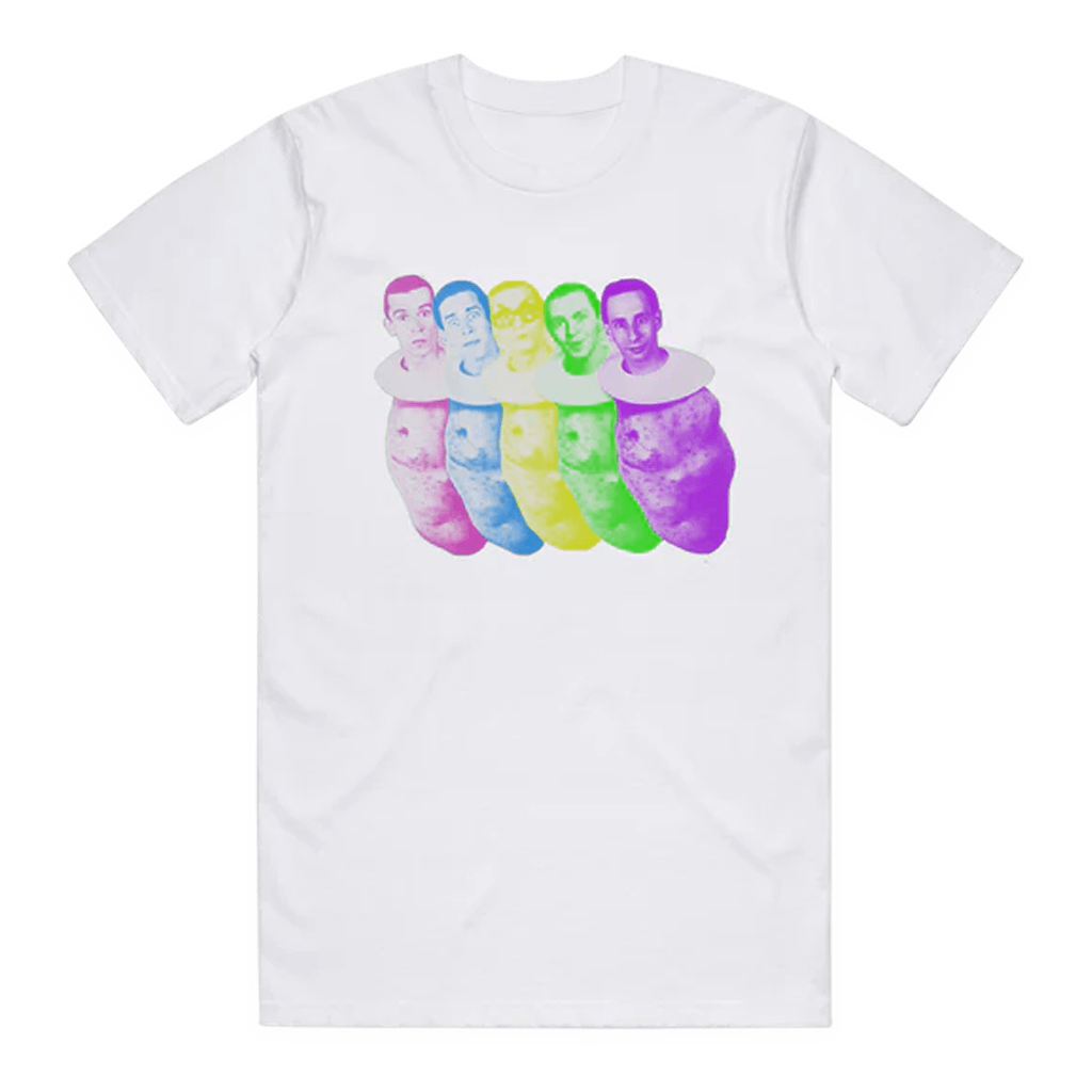 Colorful Spuds White Tee