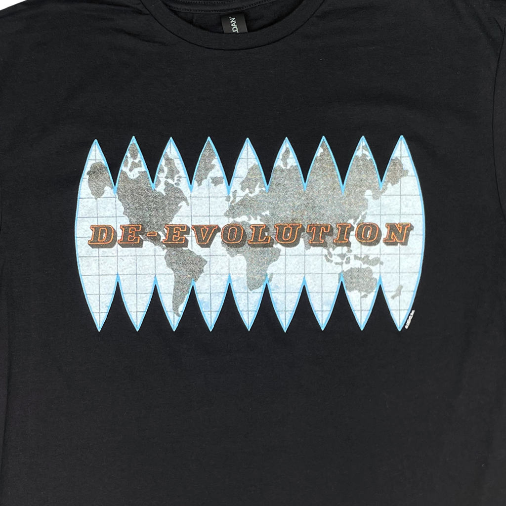 De-Evolution Black T-Shirt