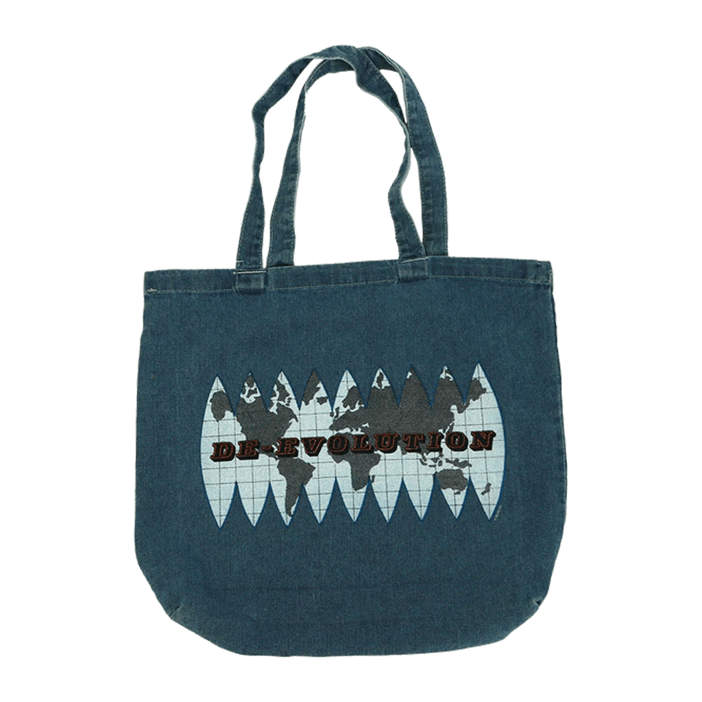 De-Evolution Denim Tote