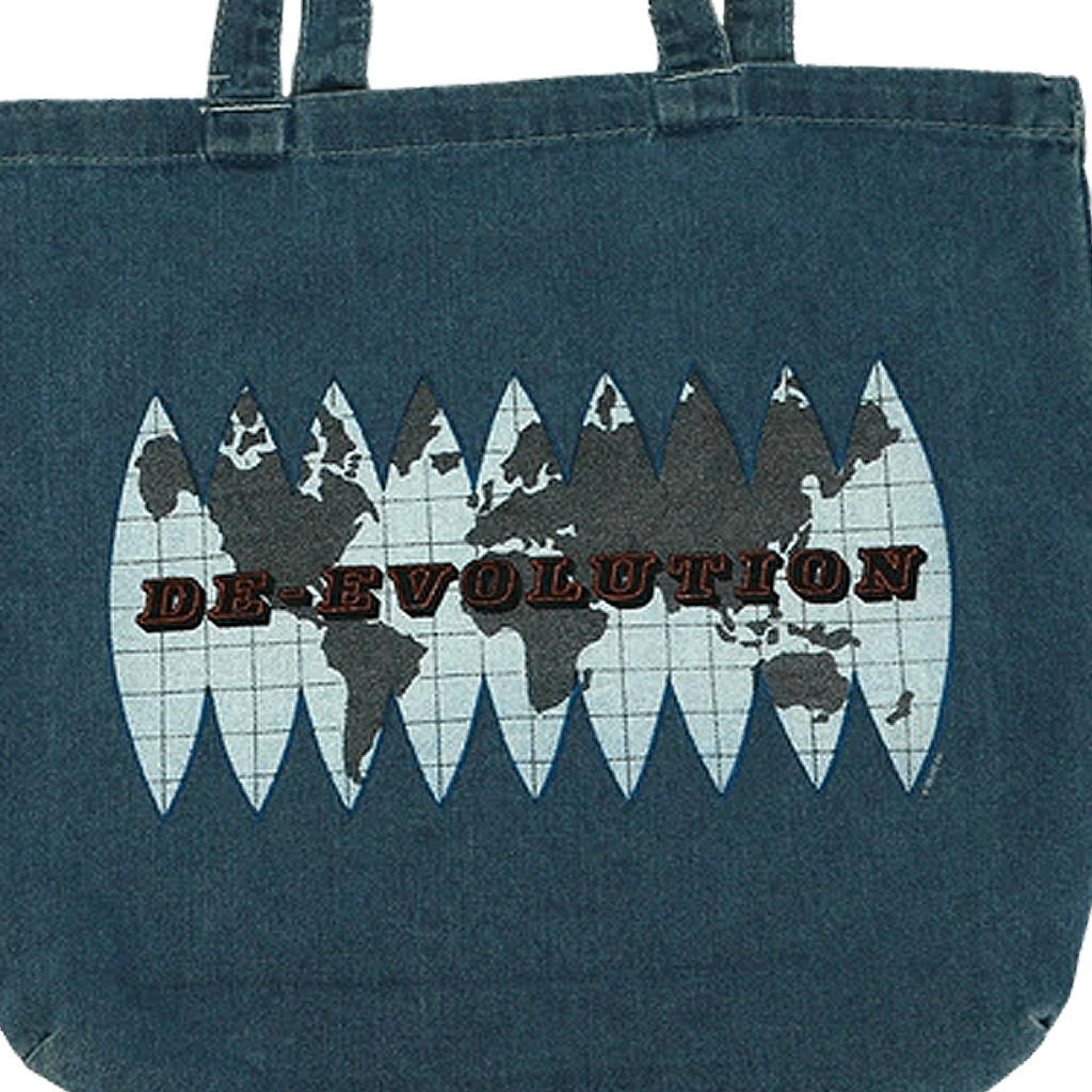 De-Evolution Denim Tote