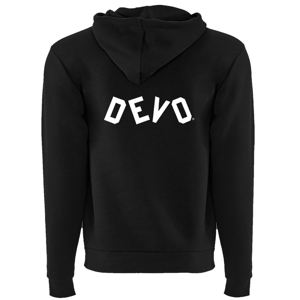 Glow-in-the-dark Black Devo Official Hoodie