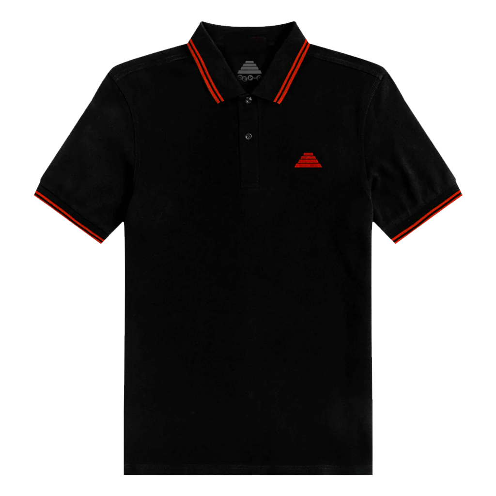 Energy Dome Black Polo Shirt