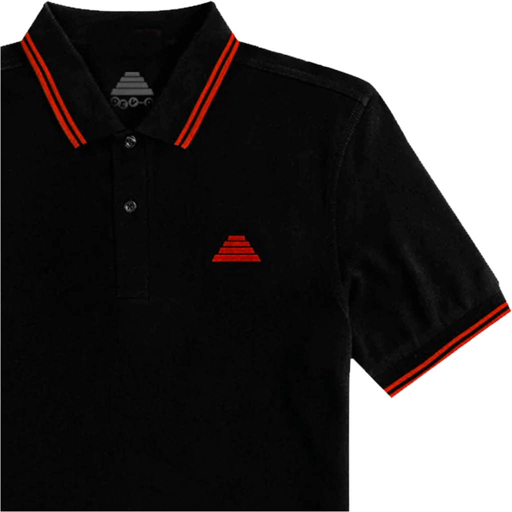 Energy Dome Black Polo Shirt