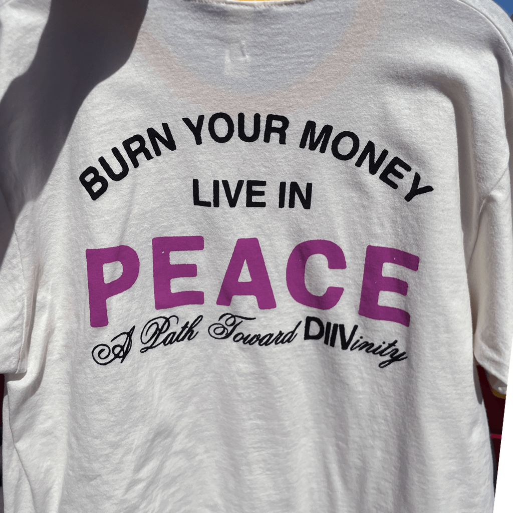 Burn Your Money Vintage Ringer T-Shirt