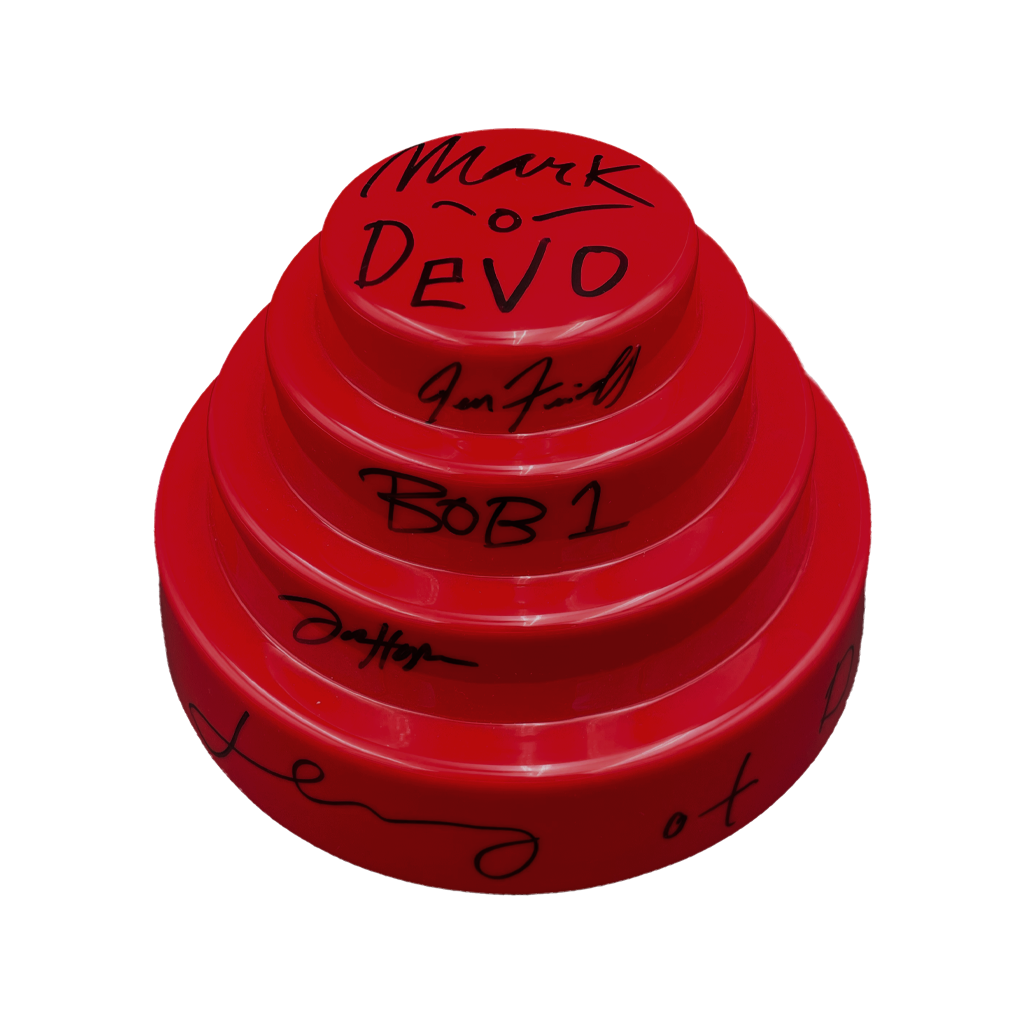 Signed Red Energy Dome