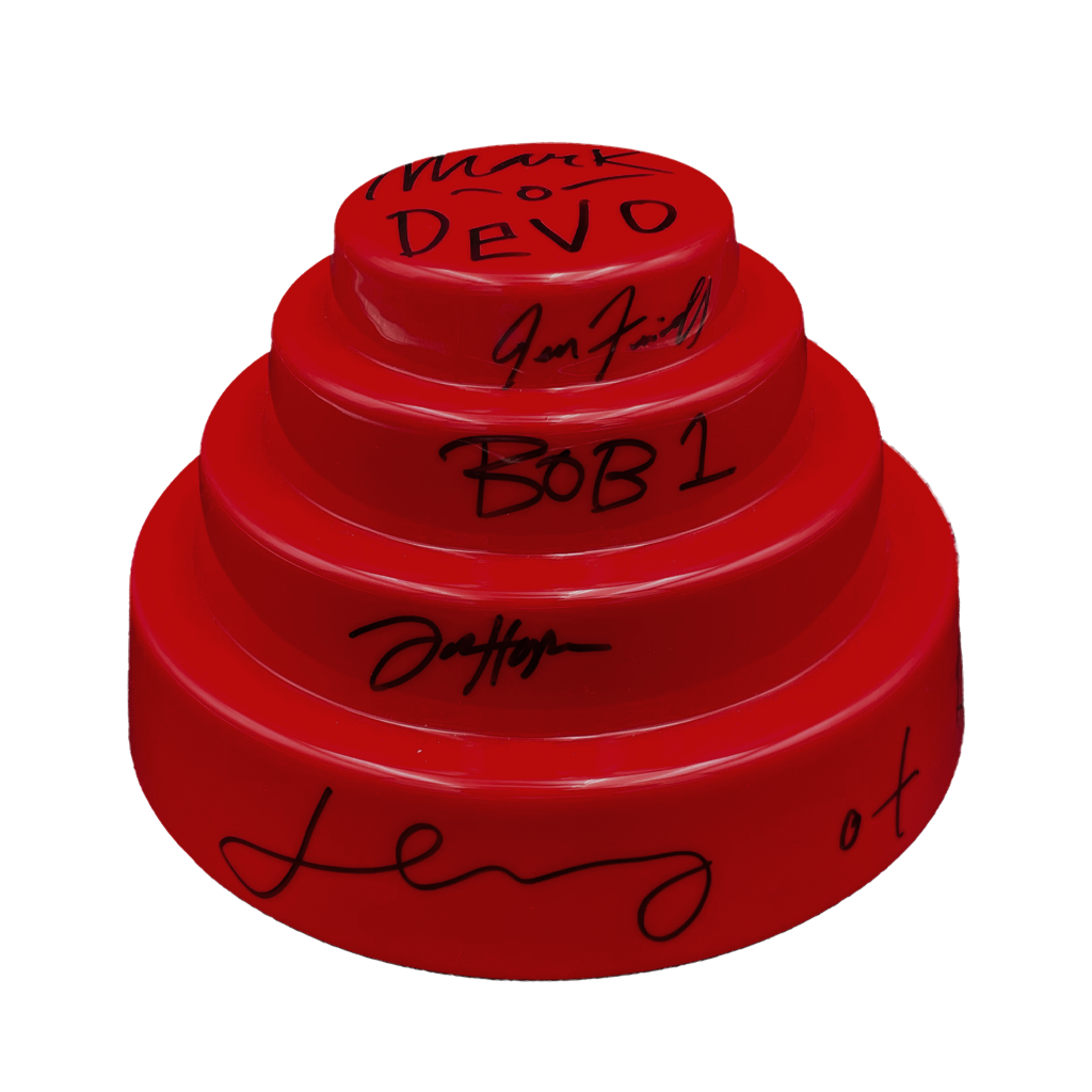 Signed Red Energy Dome