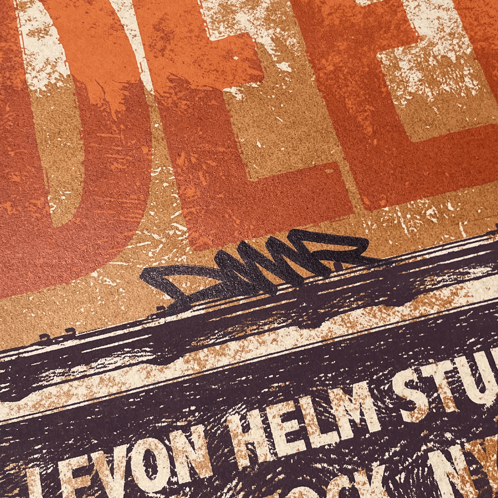 Signed Live at Levon's Poster