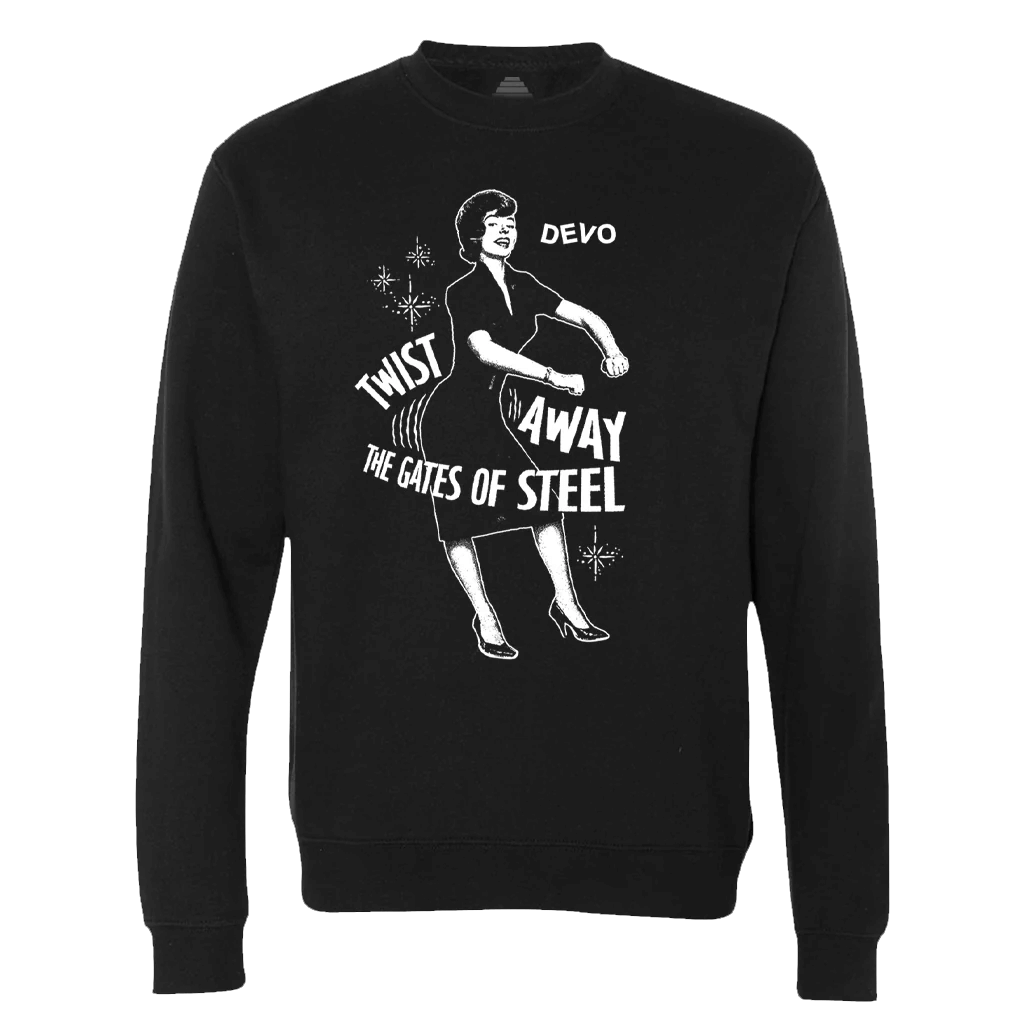 Twist Away Black Sweatshirt