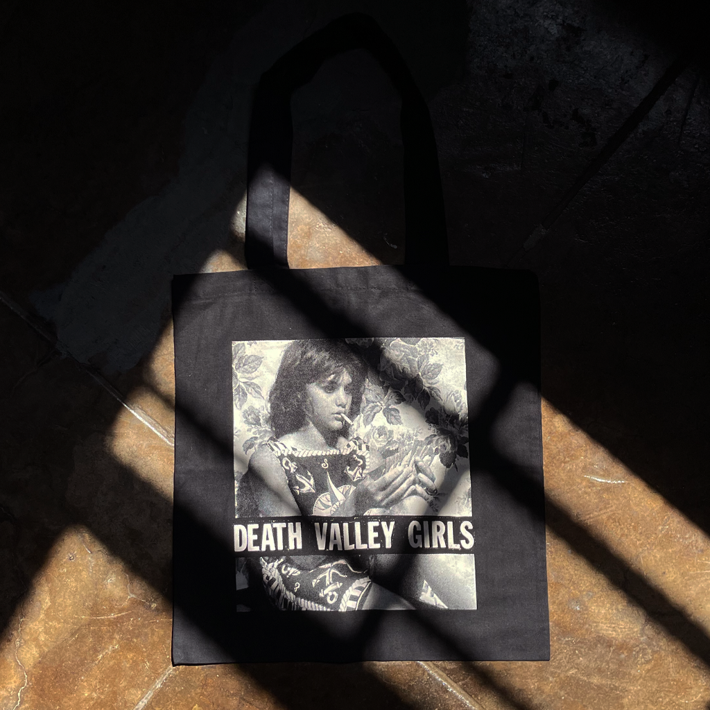 Cigarette Girl Tote Bag