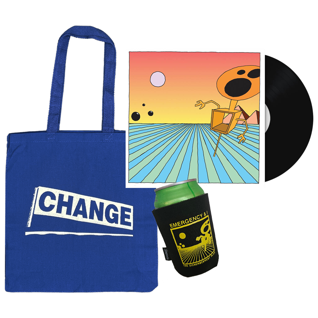 Emergency & I Vinyl+Tote+Koozie Bundle