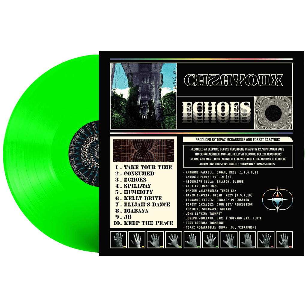 Signed Echoes 12" Translucent Green Vinyl