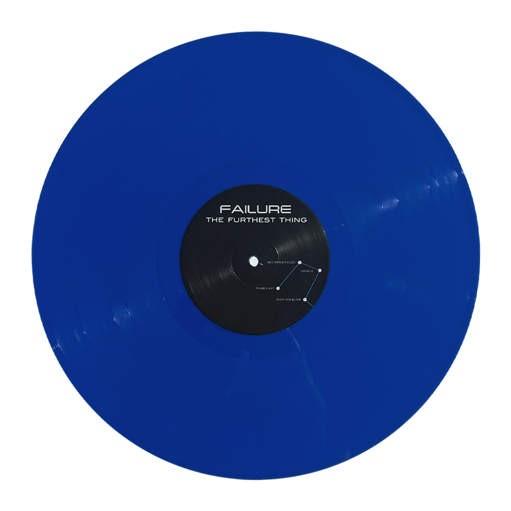 In the Future Your Body Will Be the Furthest Thing From Your Mind - 12" White and Blue Double Vinyl