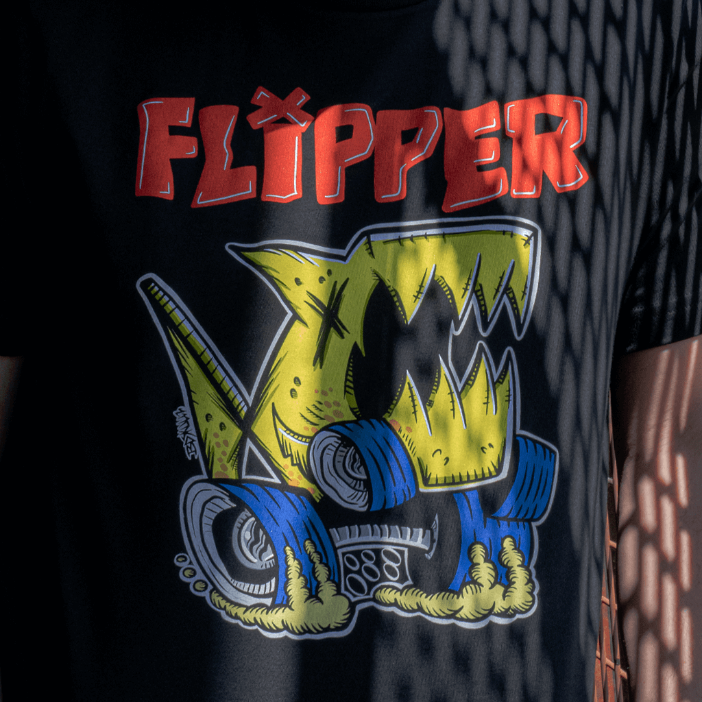 Flipper Monster Truck Tee