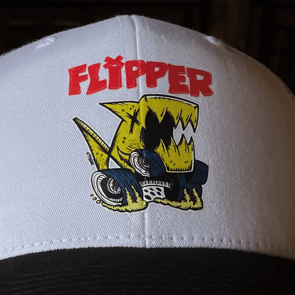 Flipper Monster Truck Trucker Cap