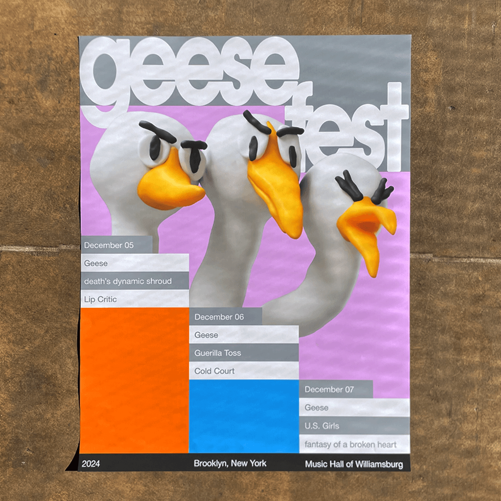 Geese Fest 2024 Poster