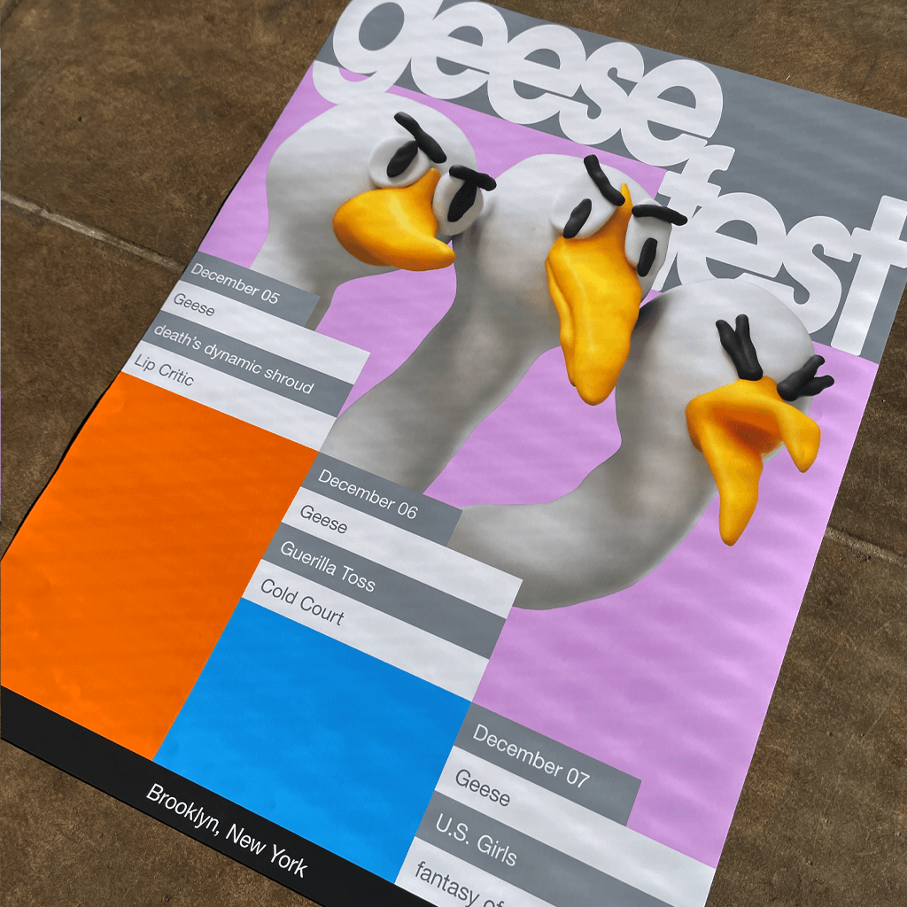 Geese Fest 2024 Poster