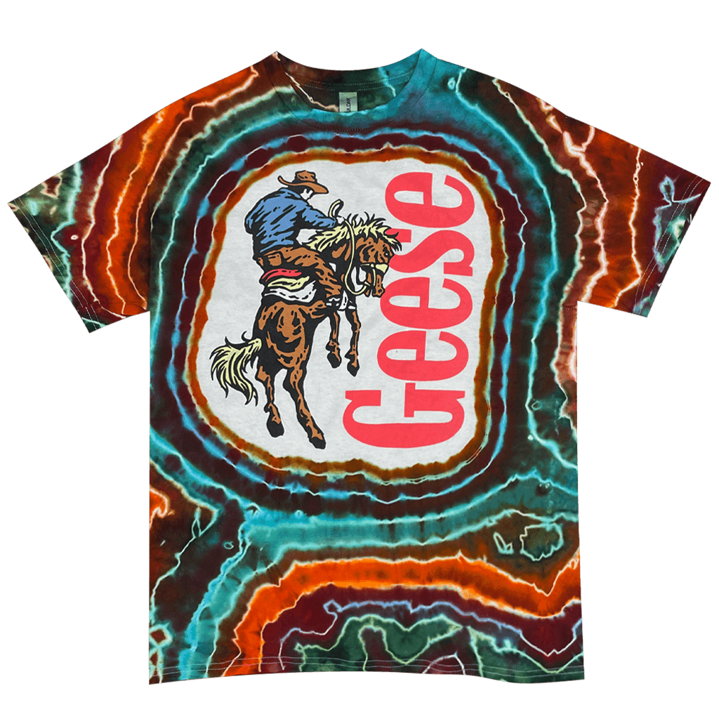 3D Country Cowboy Tie-Dye T-Shirt