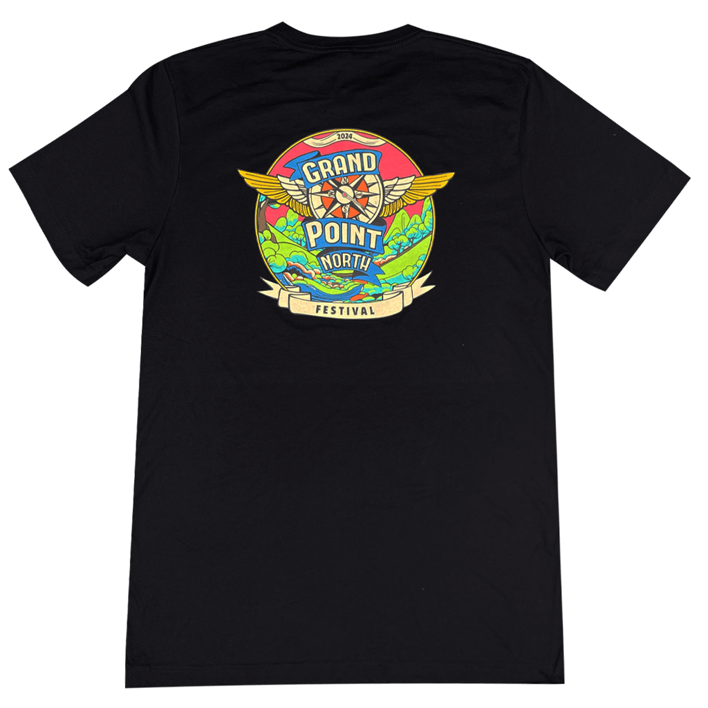 Grand Point North Festival Black T-Shirt