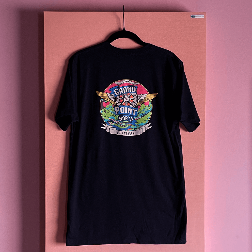 Grand Point North Festival Black T-Shirt