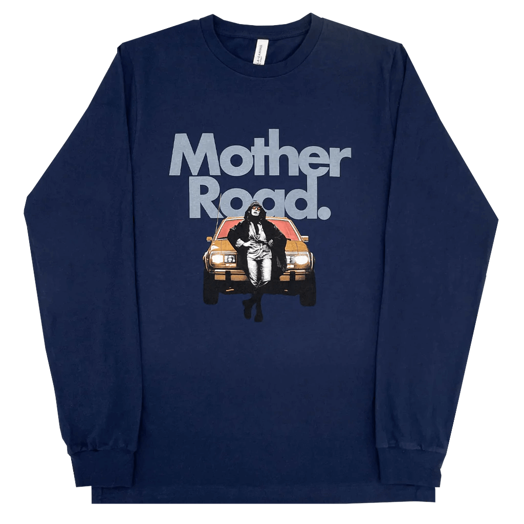 Mother Road Navy Blue Longsleeve T-Shirt