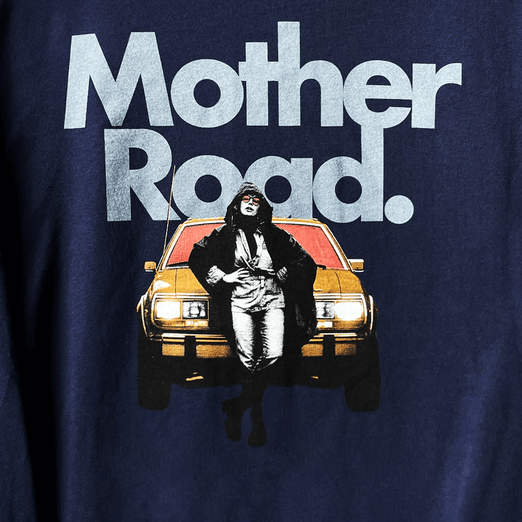 Mother Road Navy Blue Longsleeve T-Shirt