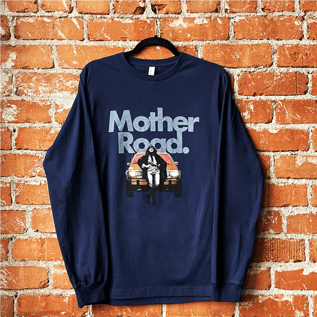 Mother Road Navy Blue Longsleeve T-Shirt