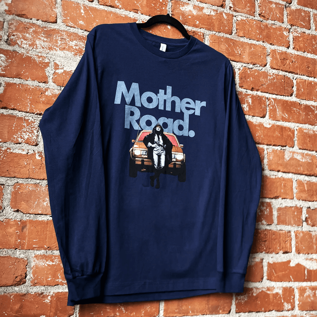 Mother Road Navy Blue Longsleeve T-Shirt