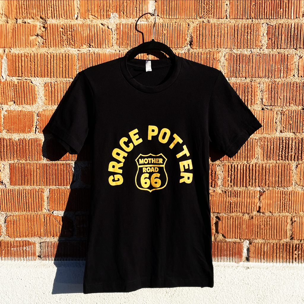 Route 66 Black T-Shirt