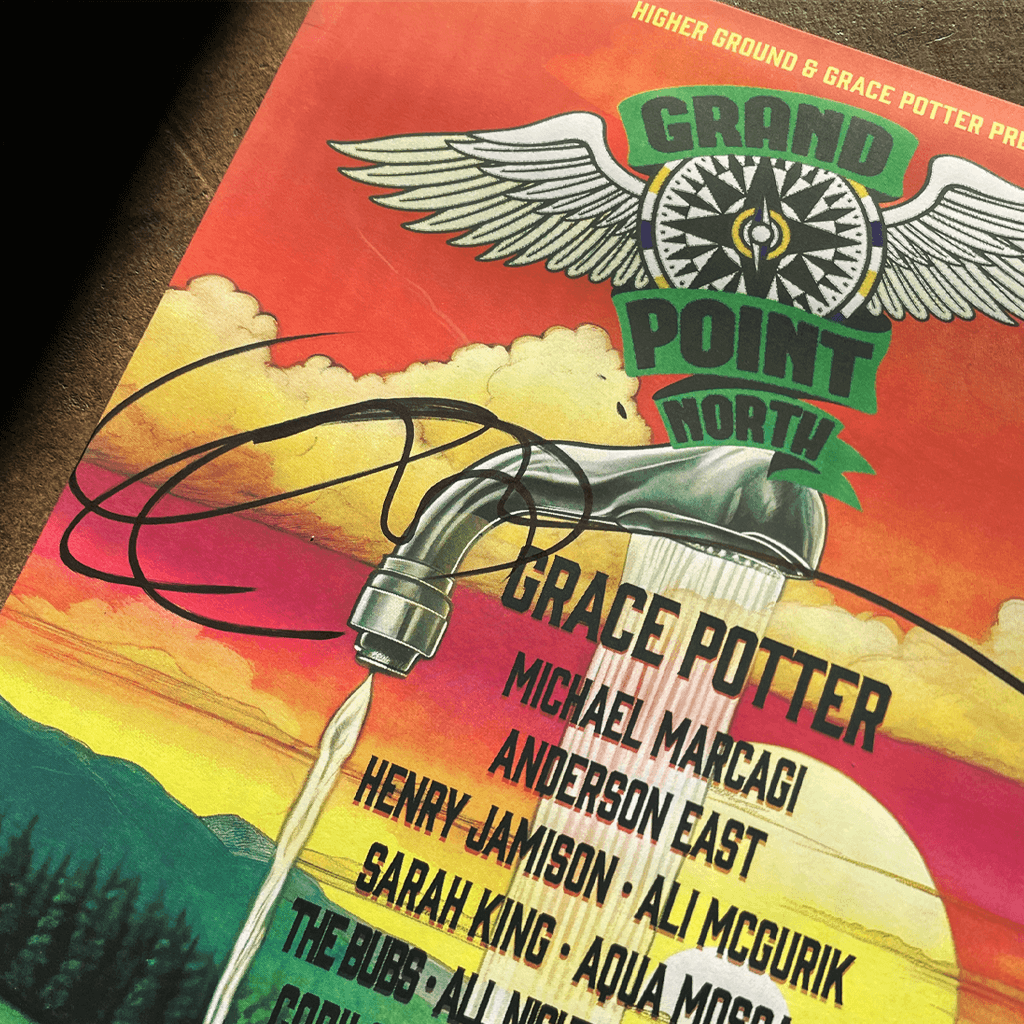 Signed Grand Point North Poster