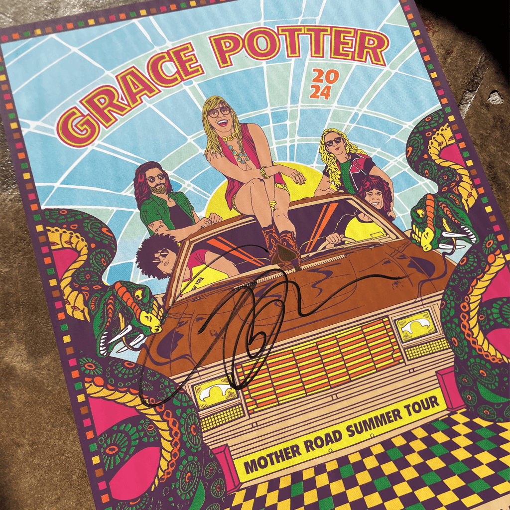 Signed 2024 Summer Tour Poster