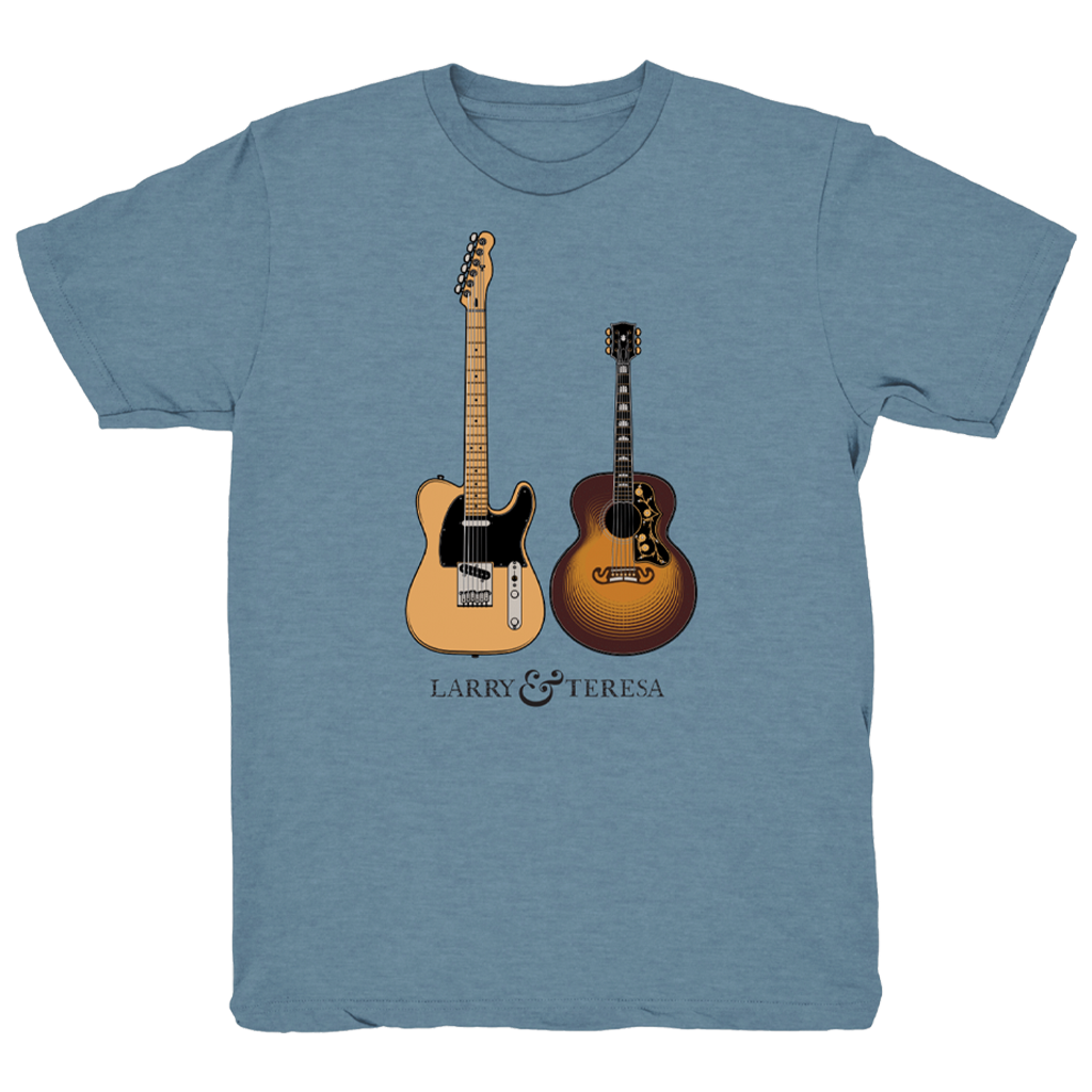 Guitar Blue T-Shirt