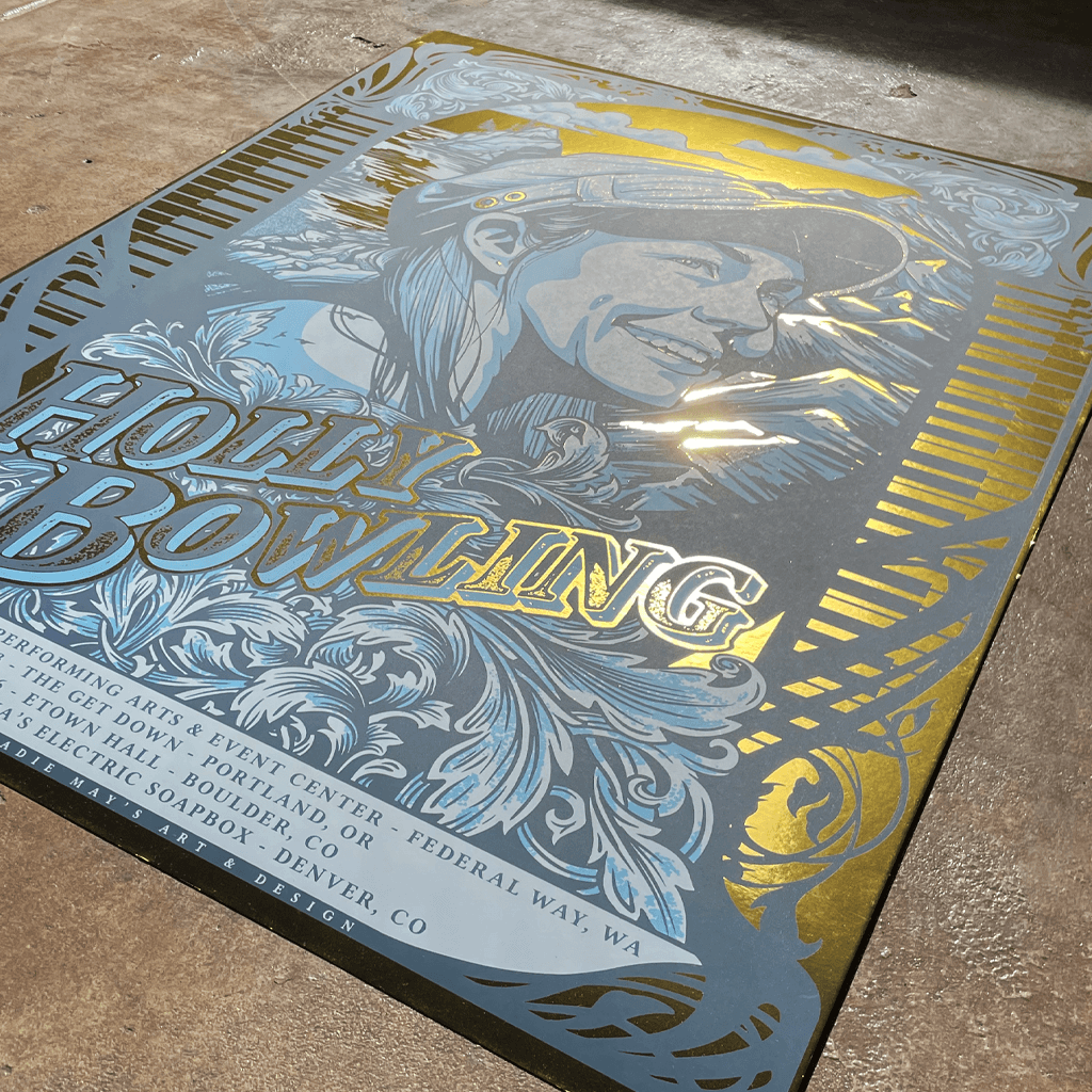 Fall Tour 2024 Foil Poster