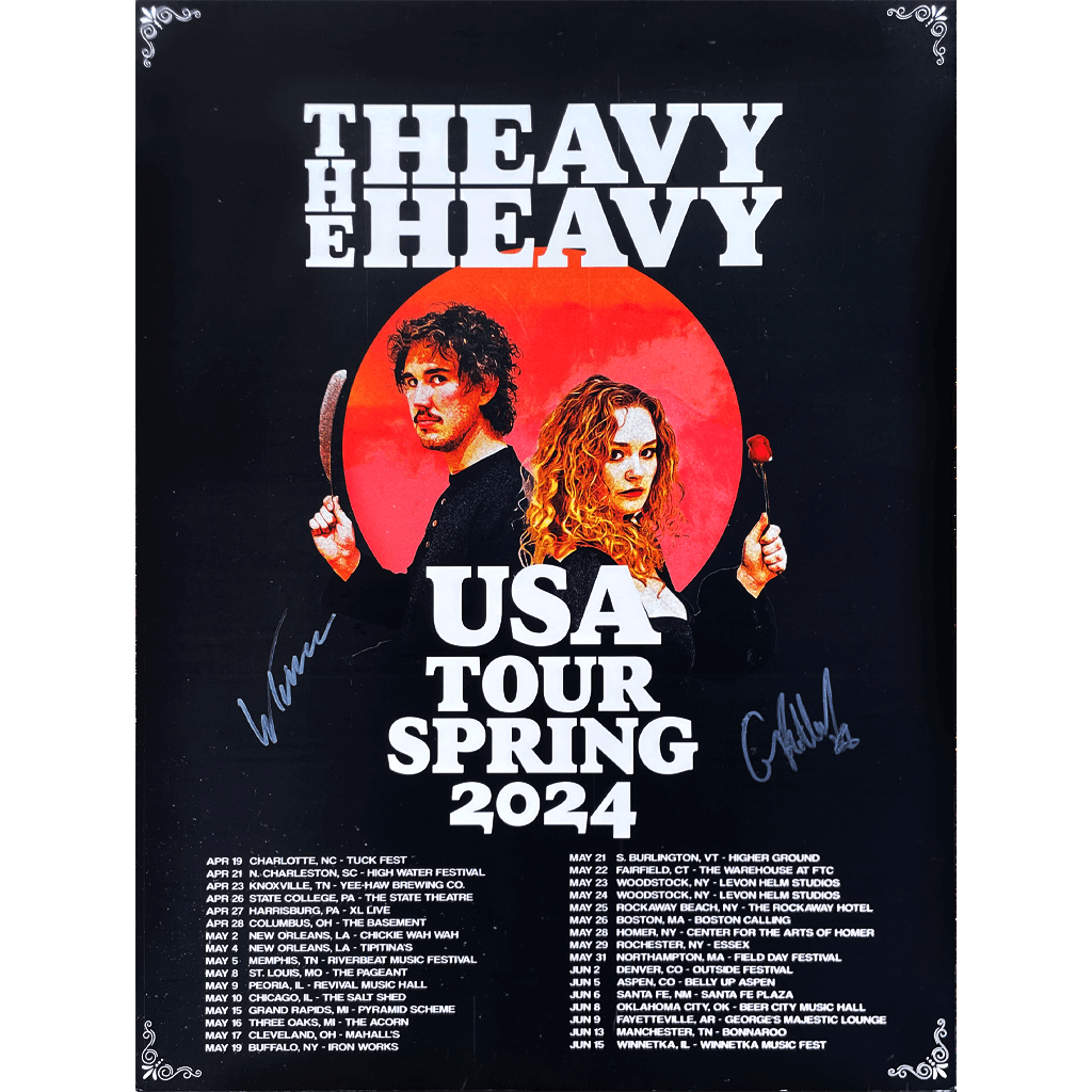 Signed Spring '24 Tour Poster