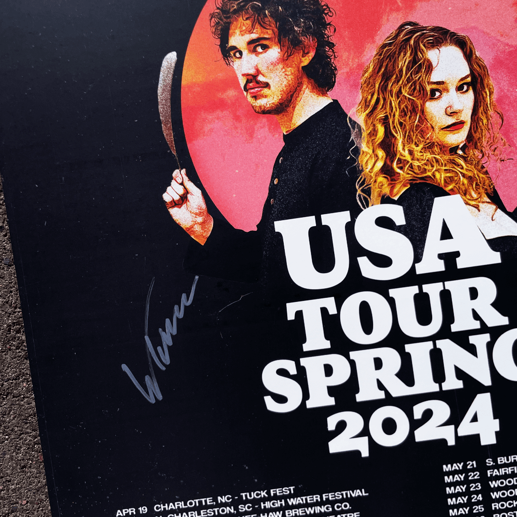 Signed Spring '24 Tour Poster